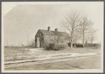 Abraham Halsey house. North side Montauk Highway, west of One Mile Stone. Bridgehampton, Southampton