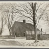 Watson Halsey farmhouse. SW corner Halsey Lane and Paul's Lane. Bridgehampton, Southampton