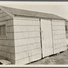 Former "mad house" on old Poor Farm. East side Sagg Main Street, south of Montauk Highway, on H. Haney property, Poxabogue. Bridgehampton, Southampton