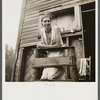 Wife of unemployed coal miner, suffering from T.B., living in old company store. Abandoned mining town of Marine, West Virginia. (See 50110-D)
