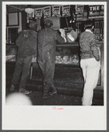 Coal miners buying supplies in company store. Scotts Run, West Virginia