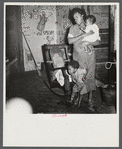 Coal miner's wife and two of their children. Bertha Hill, West Virginia