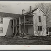 Home being remodeled for rehabilitation client (Mr. Brooks) near Raleigh, North Carolina