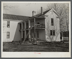 Home being remodeled for rehabilitation client (Mr. Brooks) near Raleigh, North Carolina