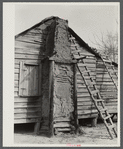 Negro home with mud chimney. South Carolina