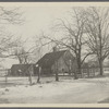Maltbie Gelston farmhouse. East side Butter Lane, midway between junction of Hands Lane and Scuttle Hole Road. Bridgehampton, Southampton