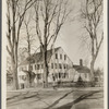 Briggs house. NW corner Montauk Highway and Lumber Lane. Chimney marked 1685. Formerly Bulls Head Tavern, kept 1712 by John Wicks. Bridgehampton, Southampton