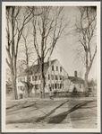 Briggs house. NW corner Montauk Highway and Lumber Lane. Chimney marked 1685. Formerly Bulls Head Tavern, kept 1712 by John Wicks. Bridgehampton, Southampton
