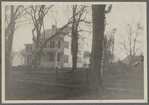 George Clarence Topping house. West side Sagg Main Street, opposite Hedges Lane. John Topping house at one time. Bridgehampton, Southampton