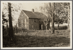 Job Pierson house. West side Sagg Main Street, opp. Sagg Burying Ground and north of bridge. Sagaponack, Southampton