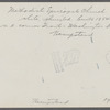 Methodist Episcopal Church. NE corner Front and Washington Streets. Hempstead, Hempstead