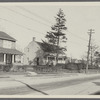 Abrams house. 219 Front Street, NW corner at High Street. Hempstead, Hempstead