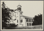 St. George's Protestant Episcopal Church. Front Street. Established 1702. Edifice erected 1822. Consecrated Sept. 19, 1823. Lecture room built 1840. Hempstead, Hempstead
