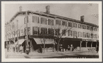 Grand Central Hotel. Former Hewlett's Hotel. Near NE corner of Front and Main Streets. Built 1840. Hempstead, Hempstead