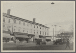 Grand Central Hotel. Former Hewlett's Hotel. Near NE corner of Front and Main Streets. Built 1840. Hempstead, Hempstead