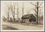 Dorlon farmhouse. North side Rockaway Road, between Starck house and Old Mill Farm Hotel … (House in the process of being moved. ) Valley Stream, Hempstead