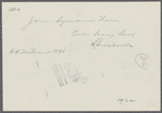James Simonson house. North side Cedar Swamp Road, some distance east of Dubb Church at Wolver Hollow. Brookville, Oyster Bay
