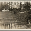 David R. Schenck house. View of pond. Great Neck, North Hempstead