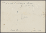 David R. Schenck house. View of pond. Great Neck, North Hempstead