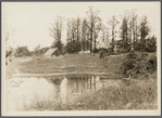 David R. Schenck house. View of pond. Great Neck, North Hempstead