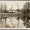 David R. Schenck house. View of pond. Great Neck, North Hempstead