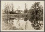 David R. Schenck house. View of pond. Great Neck, North Hempstead
