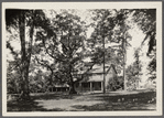 Quaker Meeting House. North side North Hempstead Turnpike, opp. Shelter Rock Road. Graveyard in front. One tombstone marked 1755. Manhasset, North Hempstead