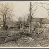 Allen farmhouse. North side Marcus Ave., between Lakeville Road and New Hyde Park Road. (Sketch showing location and surrounding houses on back of photo.) New Hyde Park, North Hempstead 