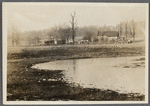 Allen farmhouse. North side Marcus Ave., between Lakeville Road and New Hyde Park Road. (Sketch showing location and surrounding houses on back of photo.) New Hyde Park, North Hempstead 