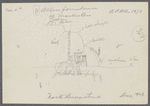 Allen farmhouse. North side Marcus Ave., between Lakeville Road and New Hyde Park Road. (Sketch showing location and surrounding houses on back of photo.) New Hyde Park, North Hempstead 