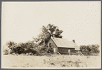 Rear of Denton house. North side Jericho Turnpike, west of 2nd Ave., east of Hyde Park.  Near Three Ton Tavern. New Hyde Park, North Hempstead