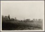 Van Dine farm (1873). (Sketch of location on back of photo.) New Hyde Park, North Hempstead