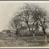 Everett farmhouse. E.C. Everett (1873). (Sketch of location on back of photo.) New Hyde Park, North Hempstead
