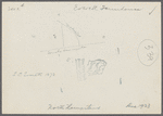 Everett farmhouse. E.C. Everett (1873). (Sketch of location on back of photo.) New Hyde Park, North Hempstead