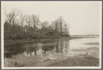 Mrs. Darling house (1896). View from across Stony Brook Harbor Channel. Stony Brook, Smithtown