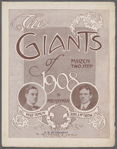 The Giants of 1908: march, two step
