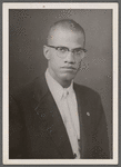 Portrait of Malcolm X 