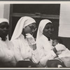 Betty Shabazz holding Qubilah, circa 1960