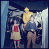 La Plume de Ma Tante, original Broadway production, cast posing with horse