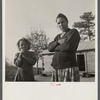 Indian (mixed breed) woman and child near Pembroke Farms. Maxton, North Carolina