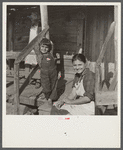 Daughter and son of Indian woman near Pembroke. Maxton, North Carolina