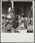 Daughter and son of Indian woman near Pembroke. Maxton, North Carolina