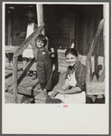 Daughter and son of Indian woman near Pembroke. Maxton, North Carolina