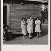 Indian (mixed blood) family near Pembroke Farms, North Carolina