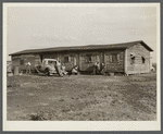 Migrant Negro agricultural workers quarters in Lake Harbor, Florida
