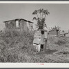 Migrant vegetable pickers and packinghouse workers living quarters off main highway near Lake Harbor, Florida