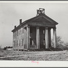 Old school, around one hundred years old, first one built in Pike County, Alabama