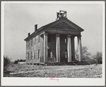 Old school, around one hundred years old, first one built in Pike County, Alabama