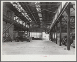 Interior view of FSA (Farm Security Administration) warehouse depot. Atlanta, Georgia