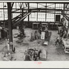 Interior of workshop, FSA (Farm Security Administration) warehouse depot. Atlanta, Georgia